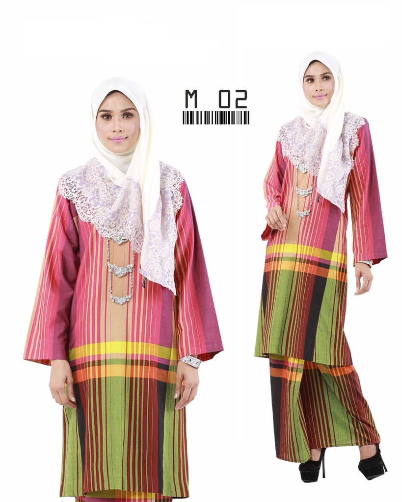 baju-kurung-pahang-pelikat-tradisional-kesultanan-melayu-pink-merah-jambu-murah-terkini-online-M-02