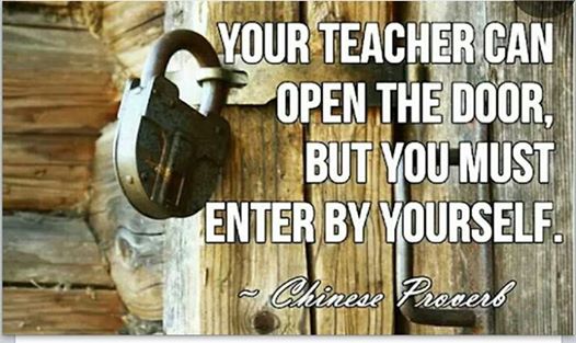 your teacher can open the door