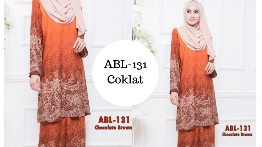 baju-kurung-batik-pahang-terkini-2016-online-coklat-ABL-131