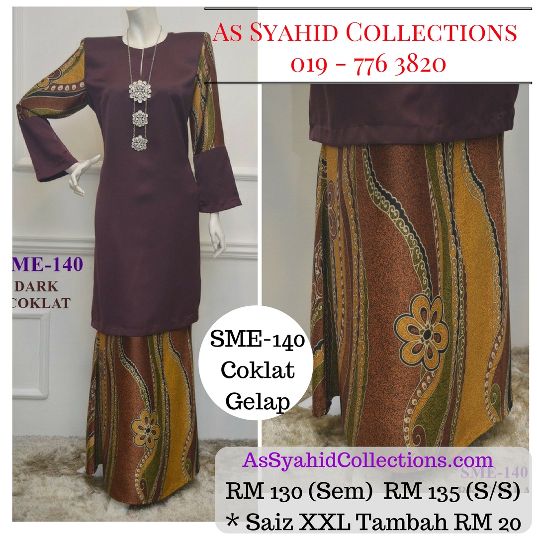 baju-kurung-moden-labuh-malaysia-pucci-batik-coklat-gelap-dark-coklat-SME-140