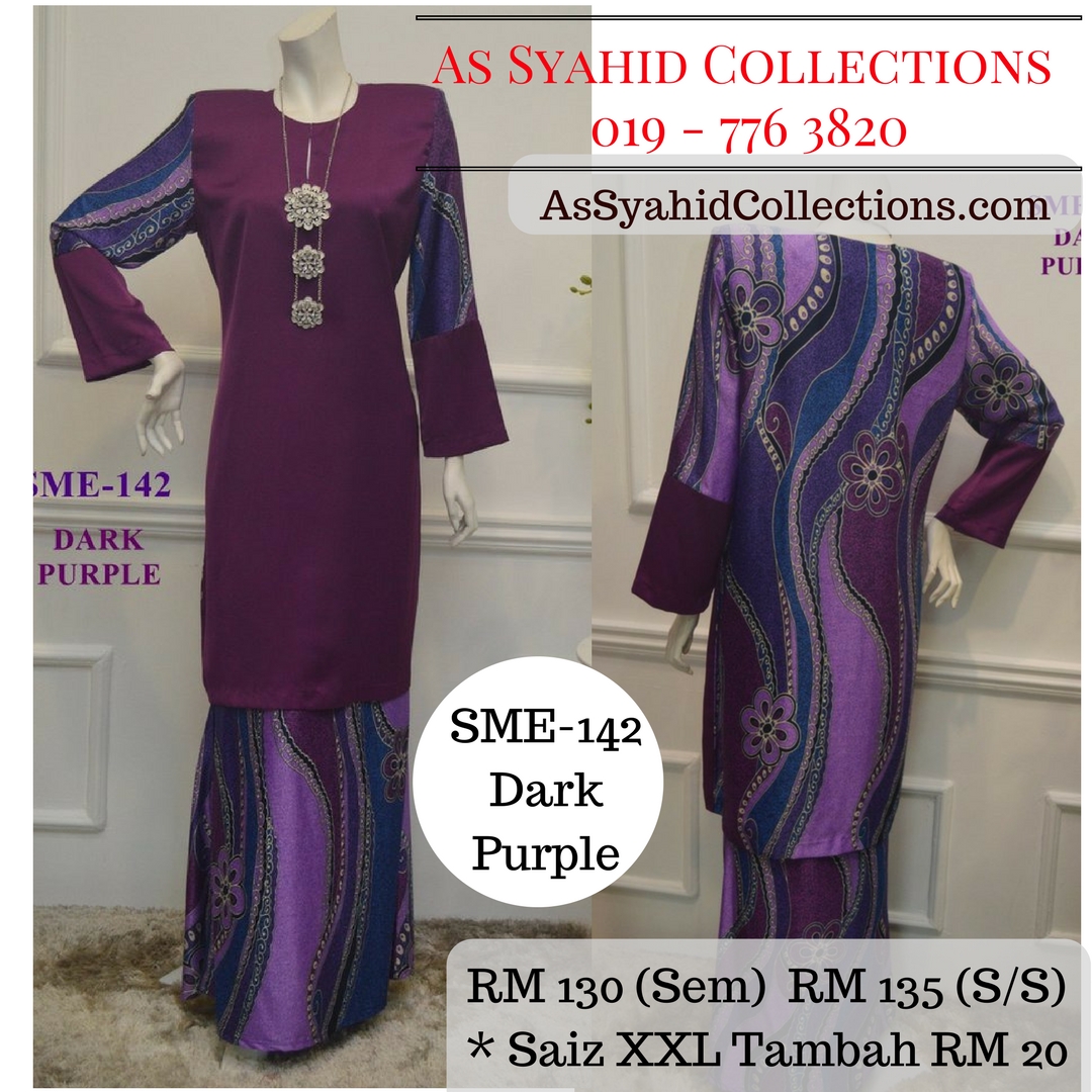 baju-kurung-moden-labuh-malaysia-pucci-batik-ungu-gelap-dark-purple-SME-142