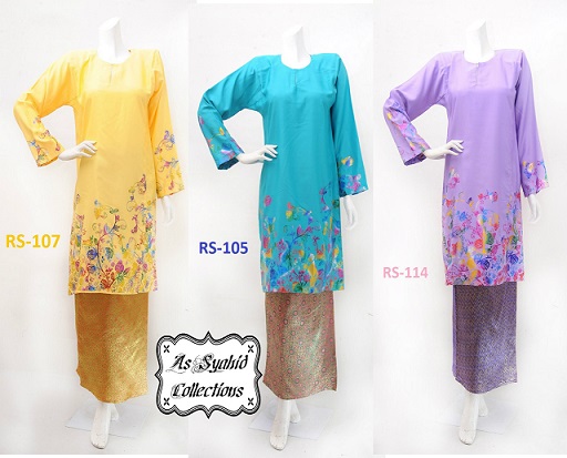 baju raya 2014 limited edition fesyen terkini baju kurung kain songket online murah 2